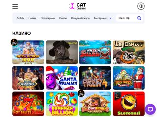 Мобильная версия казино Cat